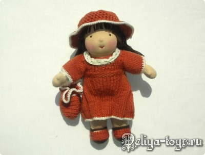 Вальдорфская кукла. Ручная работа. Вальдорфская игрушка. Handmade waldorf doll