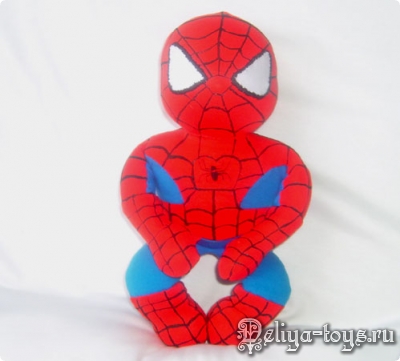 Мягкая игрушка Человек-паук. Spiderman toy.