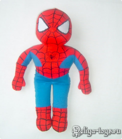 Мягкая игрушка Человек-паук. Spiderman toy.