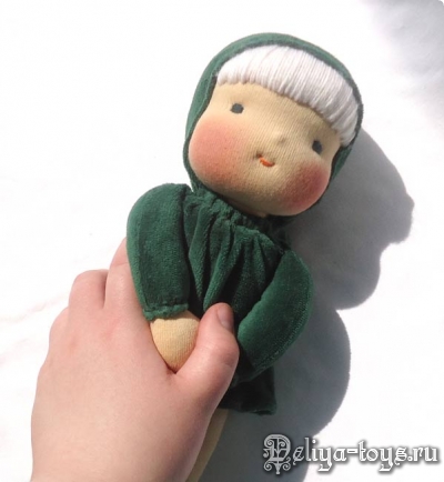 Любимая кукла. Игрушка для маленького ребенка из натуральных материалов. Вальдорфская кукла. Handmade doll