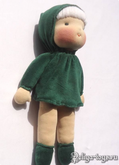 Любимая кукла. Игрушка для маленького ребенка из натуральных материалов. Вальдорфская кукла. Handmade doll