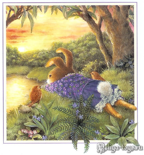 Милые зайчики. Семья зайцев. сказочный мир зайцев. Игрушечные зайцы