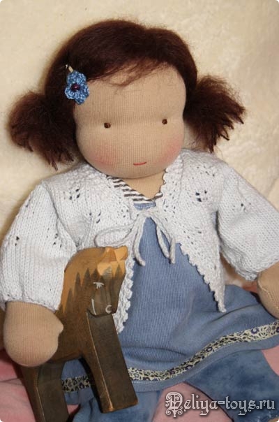 Вальдорфская кукла от Atelier Poppenoek, ручная работа