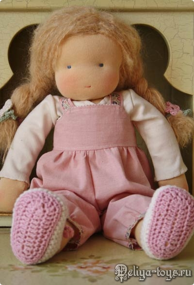 Вальдорфская кукла от Atelier Poppenoek, ручная работа