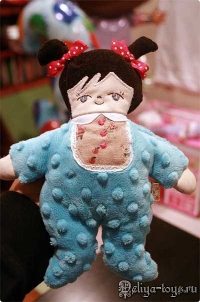 текстильная кукла. ручная работа.